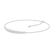 Colier argint cu perle albe DiAmanti SK23234N_W-G